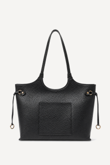 Geantă din piele ecologică DS-6486-negru