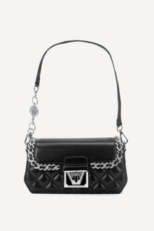 Geanta din imitație de piele KB-20137-negru