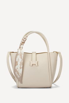 Geanta din imitație de piele KB-26796-bej