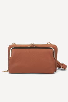 Portofel din piele ecologică KB-26816-maro