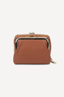 Portofel din piele ecologică KB-27076-maro