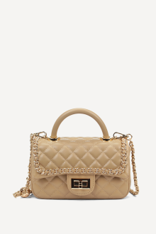 Geanta din imitație de piele KB-27141-bej