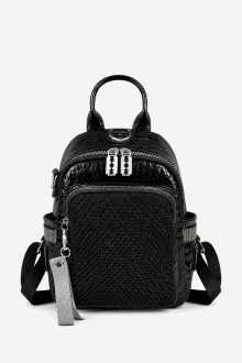 Rucsac din lac ecologic KB-27384-negru