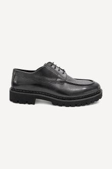 Pantofi din piele naturală MGZ-24-1405-37-negru