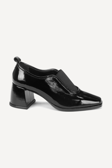 Pantofi cu toc de piele ADL-3322-26-negru