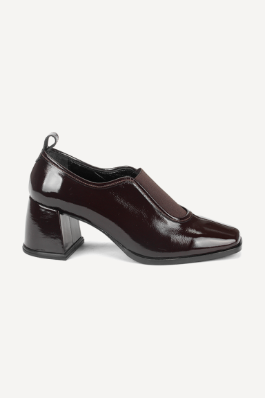 Pantofi cu toc de piele ADL-3322-26-maro