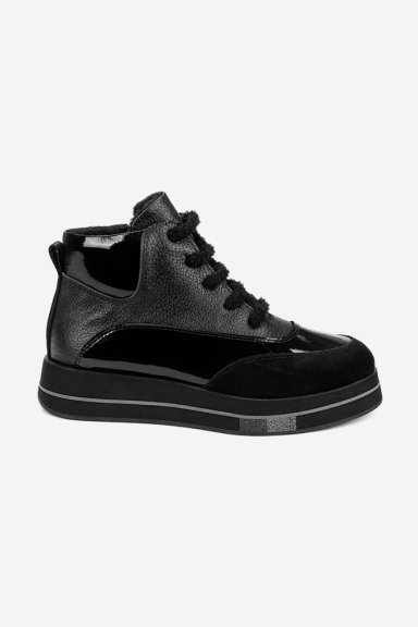 Botine sport din piele naturală și piele întoarsă ARG-2596