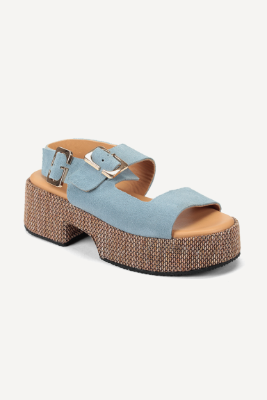 Sandale cu platforma din piele ART-3420