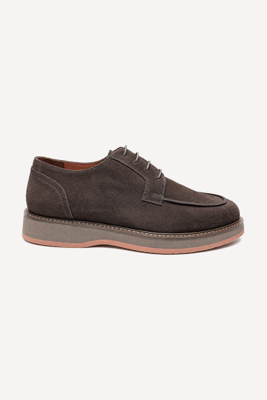 Pantofi din piele întoarsă DVR-1492-8