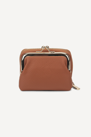 Portofel din piele ecologică KB-27076-maro