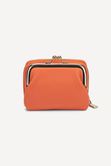 Portofel din piele ecologică KB-27076-portocaliu