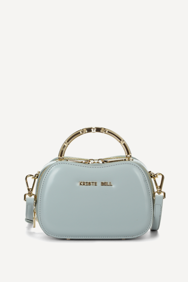 Geanta din imitație de piele KB-27035-albastru