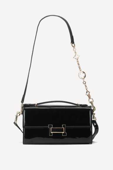 Geanta din imitatie de piele lacuita KB-27102