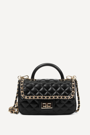 Geanta din imitație de piele KB-27141-negru