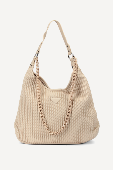 Geantă din piele ecologică KB-27211-bej