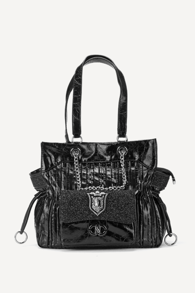 Geanta din imitație de piele KB-27284-negru