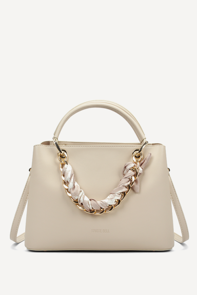 Geanta din imitație de piele KB-27291-bej