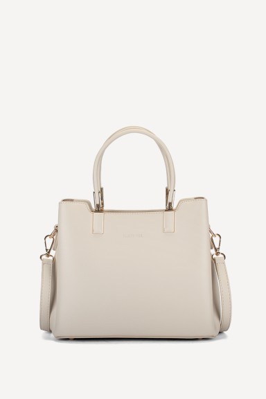 Geanta din imitație de piele KB-7426-bej-deschis