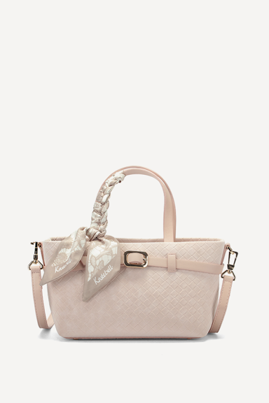 Geantă din imitație de piele KB-7456-roz