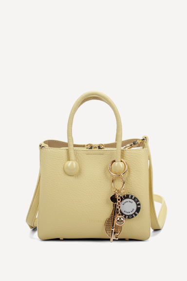 Geanta din imitație de piele KB-7466-galben