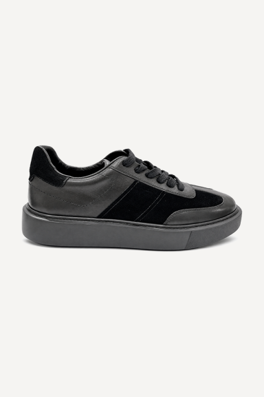 Pantofi sport din piele naturală și piele întoarsă MGZ-24-1191-405