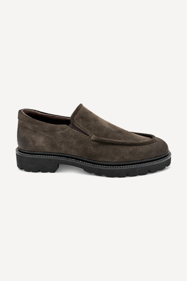 Pantofi din piele întoarsă MGZ-24-E10201-74-maro