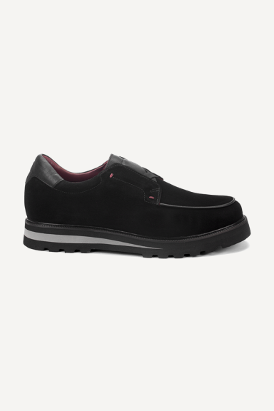 Pantofi sport din piele și piele întoarsă MGZ-310-203