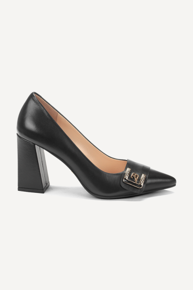 Pantofi din piele cu toc mediu MGZ-330-2981