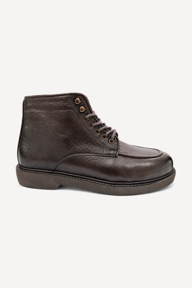 Ghete bărbătești din piele naturală MGZ-393-2822-maro