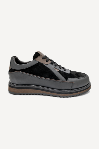 Pantofi sport din piele naturală și piele întoarsă MGZ-469-3500-5