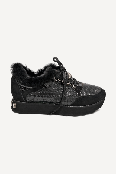Pantofi sport din piele naturală și piele întoarsă MGZ-487-05