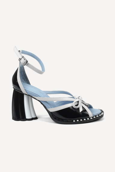 Sandale din piele cu toc înalt MGZ-90-160