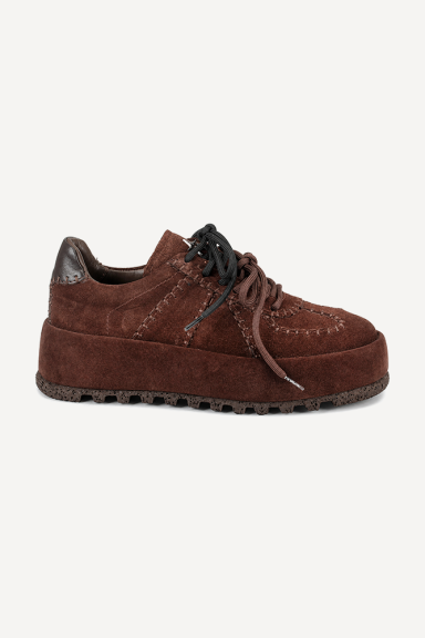 Pantofi sport din piele întoarsă NSR-9503