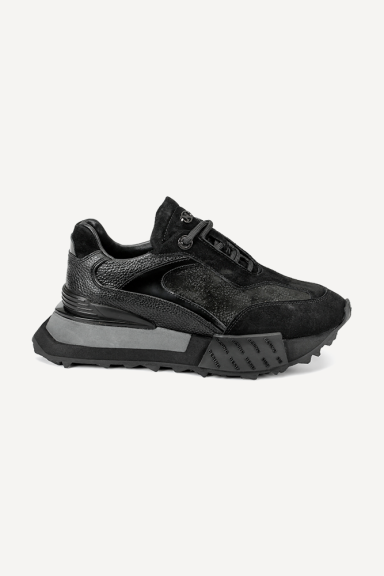 Pantofi sport din piele naturală și piele întoarsă NSR-9506