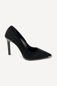Pantofi cu toc înalt din piele întoarsă ADL-336-27