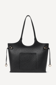 Geantă din piele ecologică DS-6486-negru