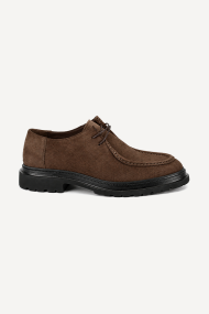 Pantofi din piele întoarsă DVR-1488-3