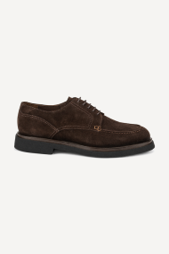 Pantofi din piele întoarsă DVR-7907-2