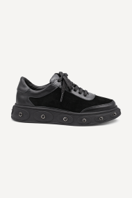 Pantofi sport din piele naturală și piele întoarsă ESL-33-1-26