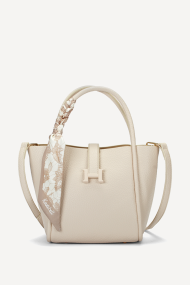 Geanta din imitație de piele KB-26796-bej