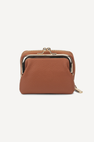 Portofel din piele ecologică KB-27076-maro