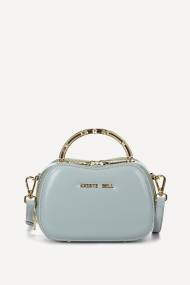 Geanta din imitație de piele KB-27035-albastru