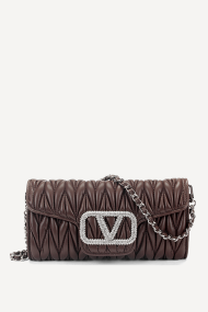 Geanta din imitație de piele KB-27122-maro