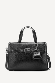 Geanta din imitație de piele KB-27144-negru