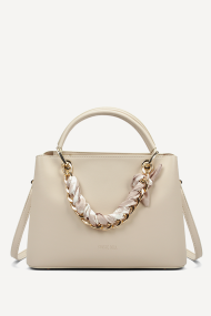 Geanta din imitație de piele KB-27291-bej