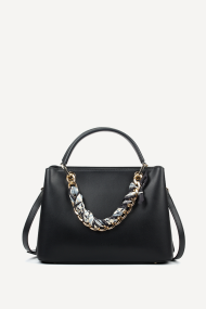 Geanta din imitație de piele KB-27291-negru