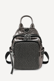 Rucsac din lac ecologic KB-27384-argintiu
