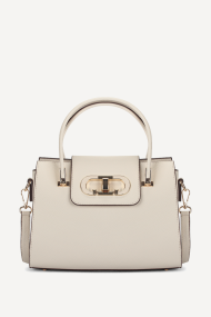 Geanta din imitație de piele KB-7292-bej