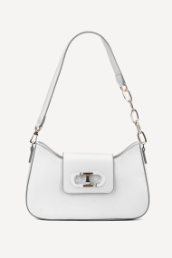 Geanta din imitație de piele KB-7407-alb