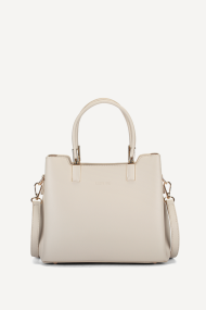 Geanta din imitație de piele KB-7426-bej-deschis
